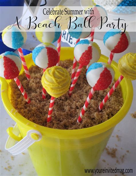 Beach Ball Party – You’re Invited Enterprises