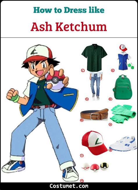 Ash Ketchum Costume for Halloween