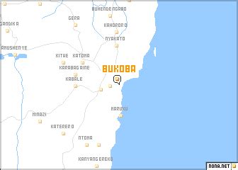 Bukoba (Tanzania) map - nona.net