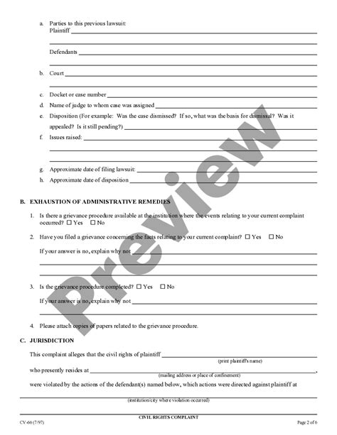 California Civil Rights Complaint - Sample Civil Complaint California | US Legal Forms