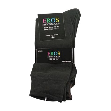 Men's Dress Socks Black One Pair - PTL ONE