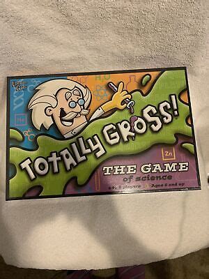 Totally Gross Board Game - The Game of Science *NEW FACTORY SEALED* | eBay