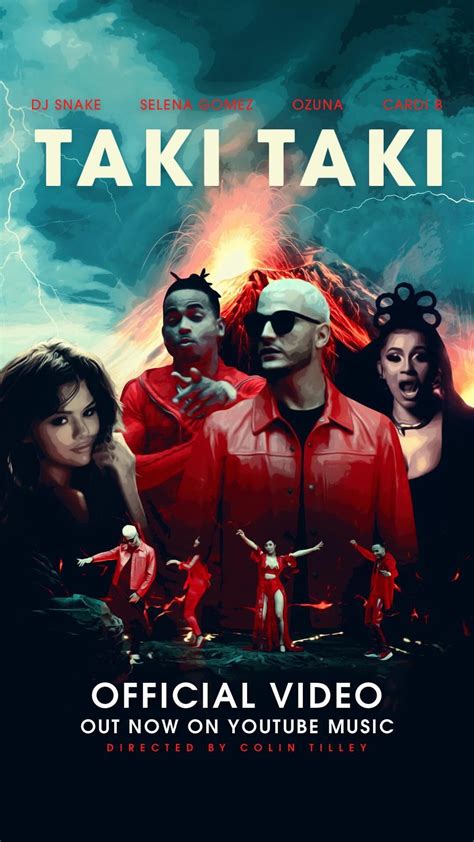 Taki Taki by Dj Snake features Selena Gomez, Ozuna & Cardi B | Selena gomez music, Selena gomez ...