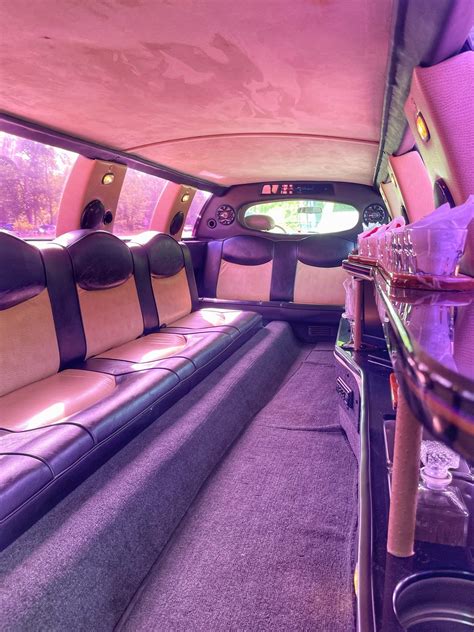 Luxury Pink Wedding Limo