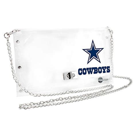 Dallas Cowboys Clear Envelope Purse | Bags | Accessories | Womens ...