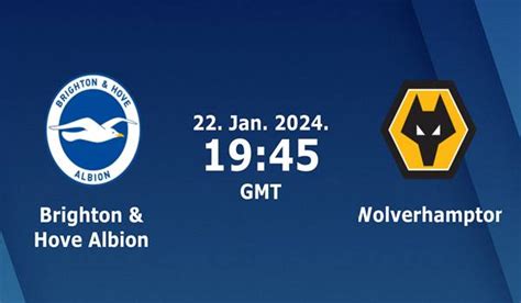 Brighton vs Wolves Match Prediction and Preview -22/01/2024