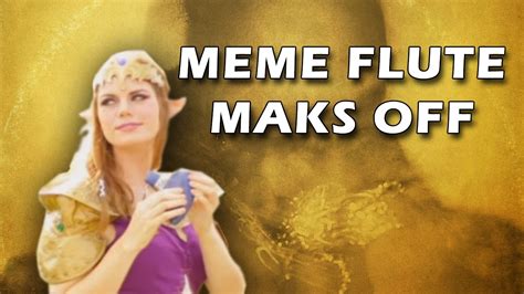 ZELDA "MASK OFF" FLUTE MEME - YouTube