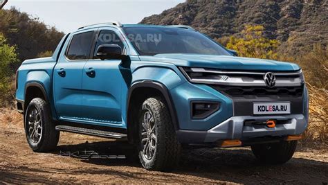 2023 VW Amarok muscles-up ahead of launch! Turbo-diesel V6 and unique design elements coming for ...