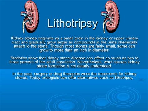 Lithotripsy