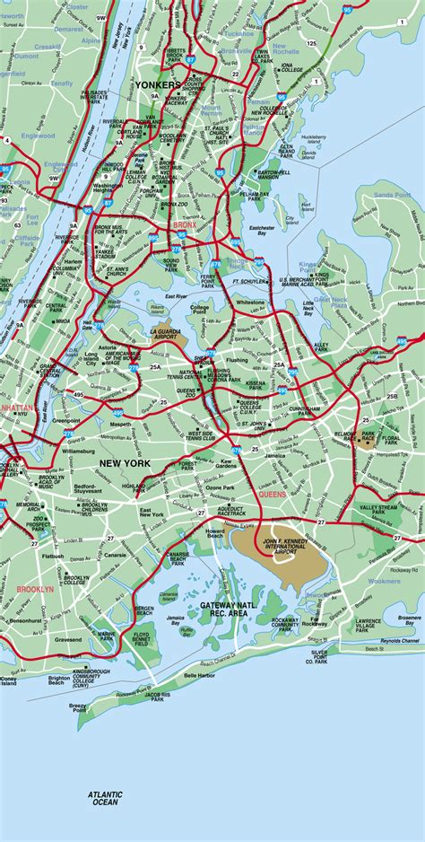 East New York Map - Middle East Political Map