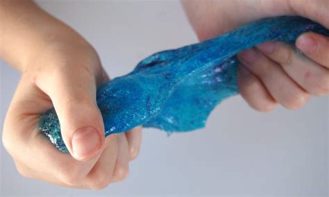 A Glitter Slime Recipe that Actually Works | Families Magazine