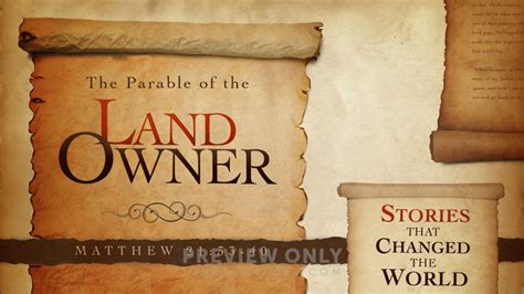 The Parable of the Landowner - Title Graphics | Igniter Media