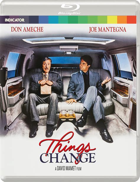 THINGS CHANGE - BD – Powerhouse Films Ltd