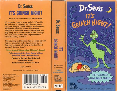 Halloween Is Grinch Night Dvd - Best Decorations