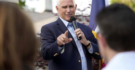 Mike Pence to launch campaign for president in Iowa on June 7 - Los ...