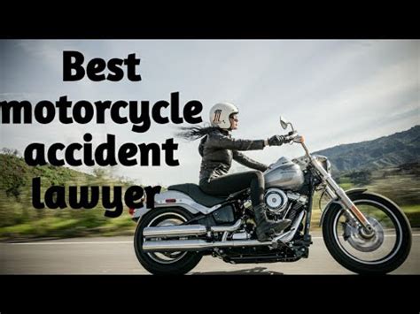 best motorcycle accident lawyer in the us - YouTube