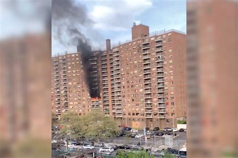 Four injured in Bronx high-rise fire