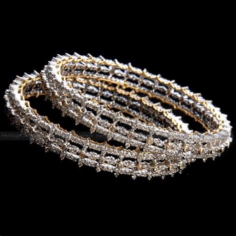 All About Fashion: Latest Diamond Bangles