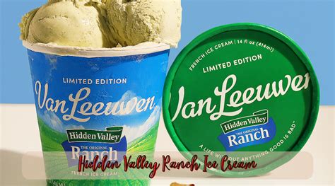 Hidden Valley Ranch Ice Cream Review 2023