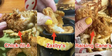 Which Fast-Food Chain Has Best Chicken Fingers, Review + Photos - Business Insider