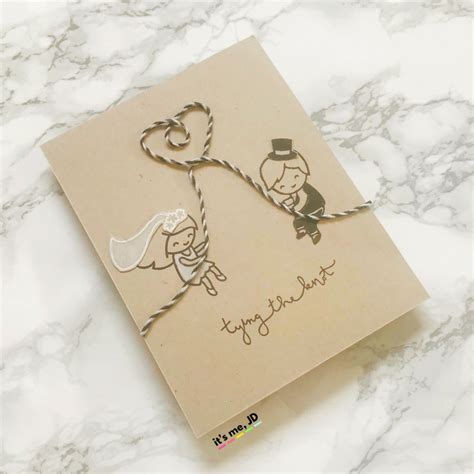 3 4 Handmade Wedding Cards Ideas That Couples Will Love - It's Me, JD