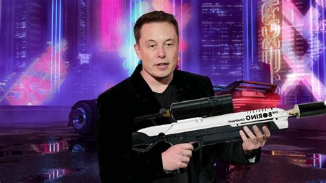 Elon Musk demanded a Cyberpunk 2077 cameo while visiting devs with a gun - Dexerto