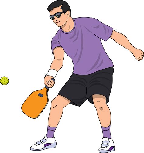 Papercraft Digital Download. JPG Pickleball Guys PNG Cartoon Pickleball Clipart Craft Supplies ...