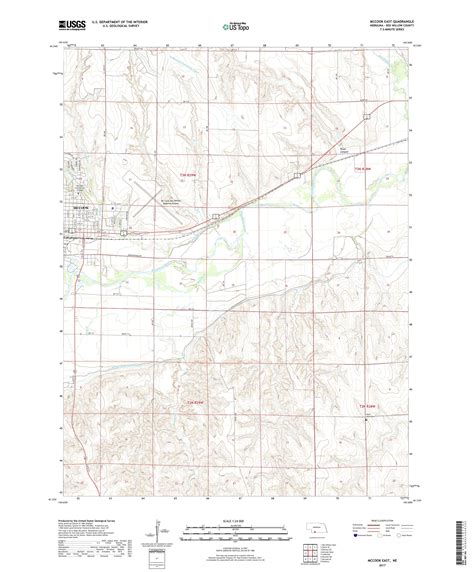 MyTopo McCook East, Nebraska USGS Quad Topo Map