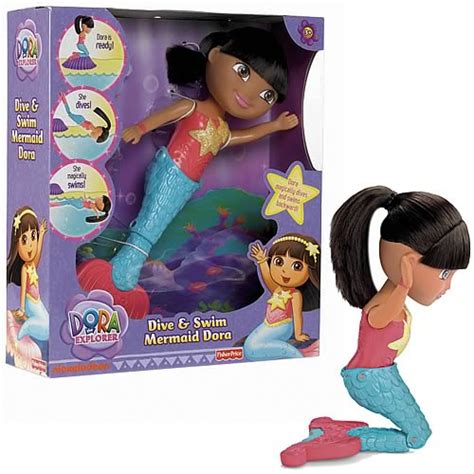 Dora the Explorer Dive and Swim Mermaid Doll