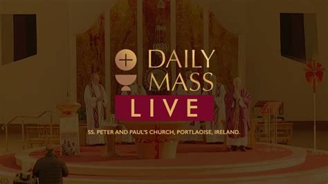 Live Catholic Mass 5th March 2021 St Peter & Paul's Church Ireland