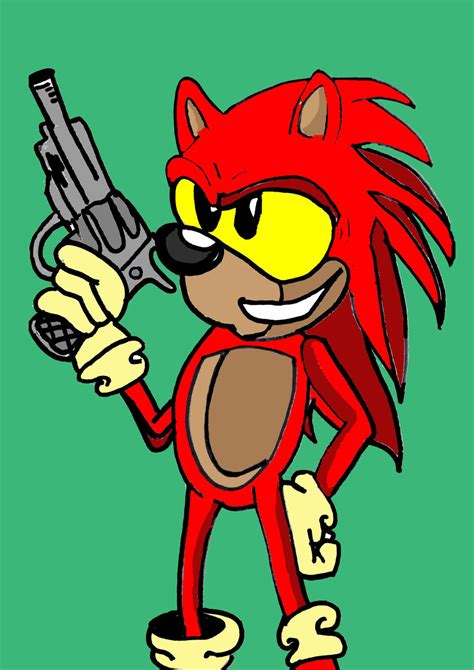 red sonic by JessicaSalter on DeviantArt