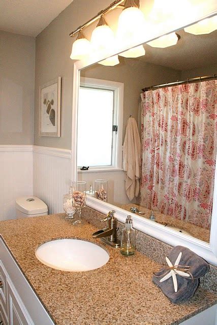 * Remodelaholic *: No More Pink Tile: Bathroom Remodel