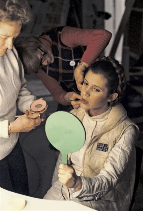 REFOCUSED MEDIA - Carrie Fisher behind the scenes throughout the...