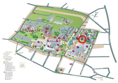 University Of Bradford Map