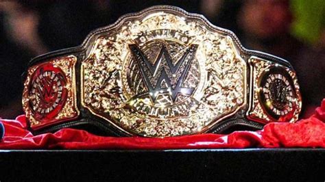 Major Update On Plans For The WWE World Heavyweight Championship At ...