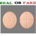 How to Spot AD 30 Pill Orange Round Fake Vs Real - Public Health