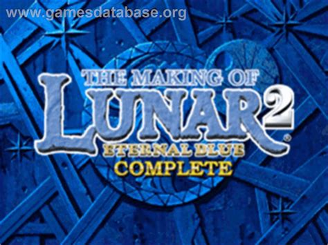 Lunar 2: Eternal Blue Complete - Sony Playstation - Games Database