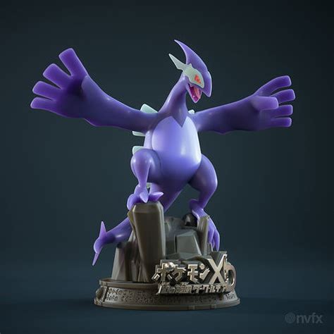 Shadow Lugia Pokemon XD Gale of Darkness 3D model 3D printable | CGTrader