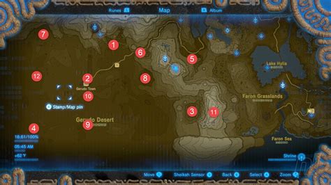 Zelda: Breath Of The Wild: All Shrine Locations And Maps - Guide - Nintendo Life