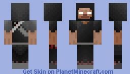 Mid-Evil Herobrine Minecraft Skin