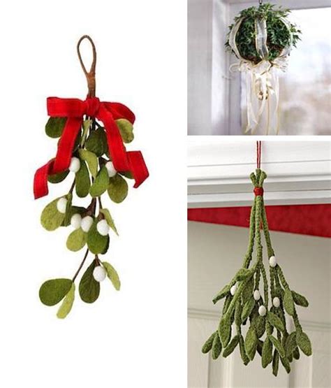 Mistletoe, Christmas Crafts and Romantic Winter Decorating Ideas