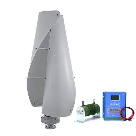 Buy 10000W Vertical Axis Wind Turbines Generator Kit, 48V Vertical Axis Wind Turbine with Wind ...