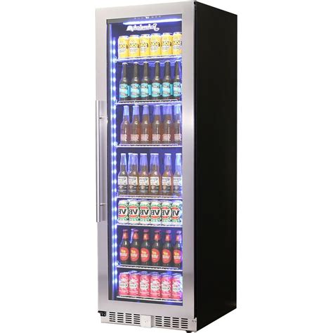 Schmick Upright Glass Door Drinks Refrigerator Model BD425RB Right Hinged - OZappliances