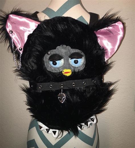 Emo Furby Backpack/ plush