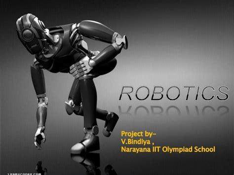 Robotics project ppt