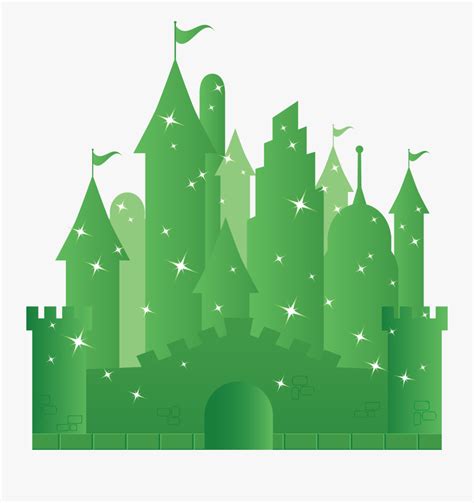 Transparent Wizard Of Oz Clipart Emerald City - Emerald City Transparent , Free Transparent ...