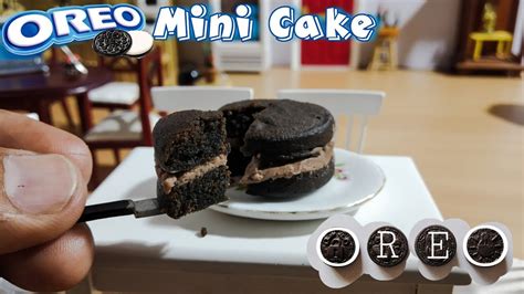 MINIATURE OREO CAKE | Part #2 | Mini OREO cake & cupcakes 🍩 - YouTube