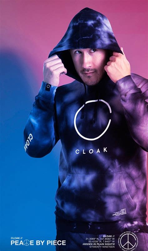 Mark modeling Cloak's Peace By Piece collection | Markiplier ...