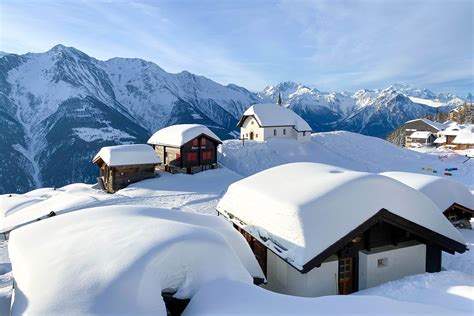 Ski area Bettmeralp (Switzerland)