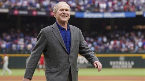 2023 World Series: George W. Bush will throw first pitch for Game 1 - CBSSports.com